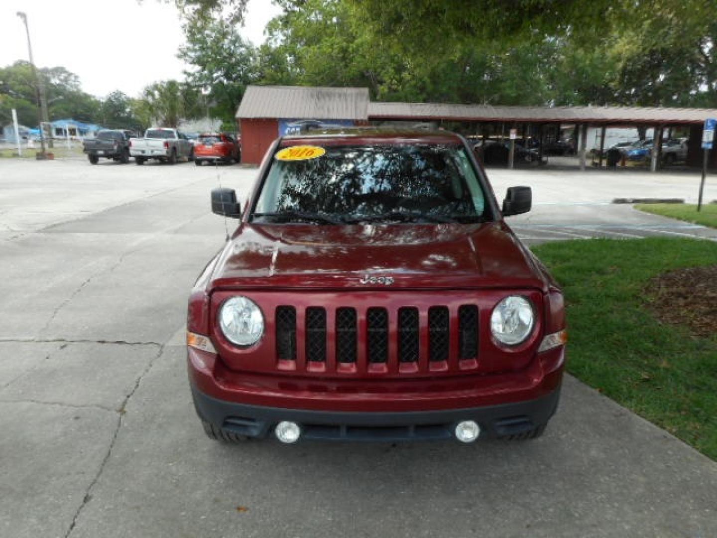 2016 RED JEEP PATRIOT SPORT (1C4NJRBB5GD) , located at 10405 Abercorn Street, Savannah, GA, 31419, (912) 921-8965, 31.988262, -81.131760 - Photo#0